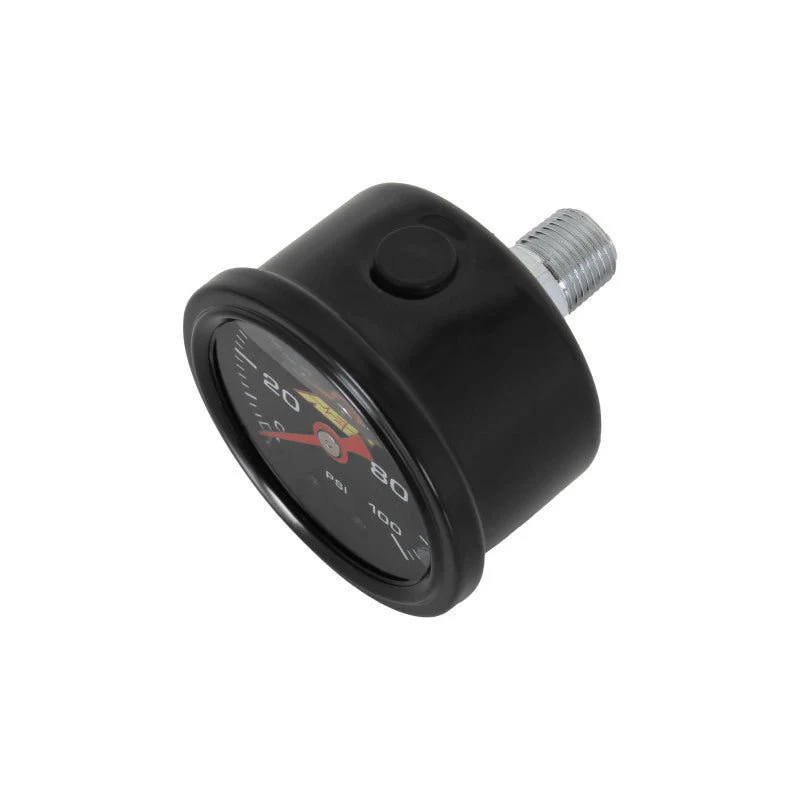 AEM 0-100 PSI Liquid Filled Mechanical Pressure Gauge - 1/8 NPT - Image 2