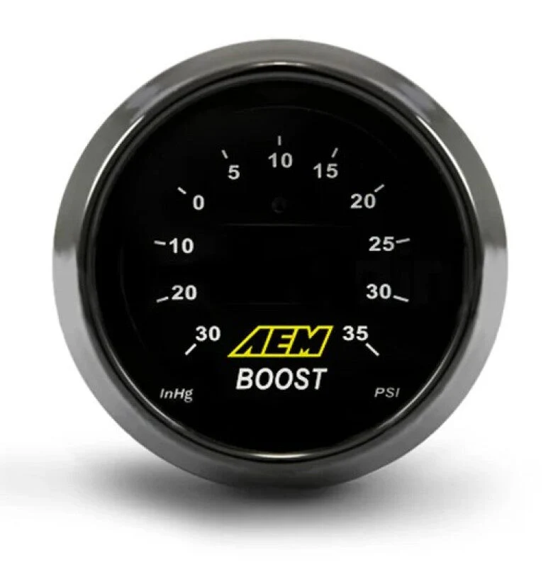 AEM 52mm Boost Digital Gauge -30-35psi - Image 4