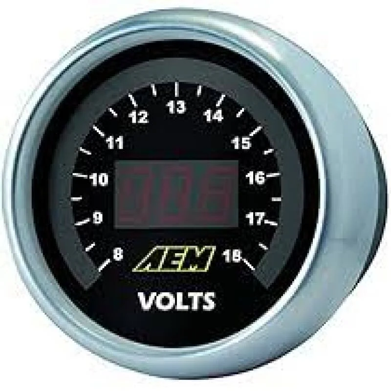 AEM 52mm Voltmeter Digital Gauge - Image 3