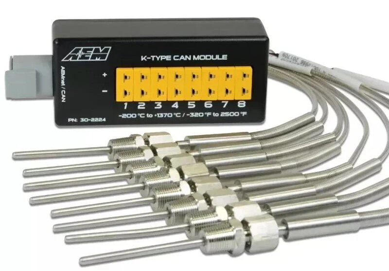 AEM 8 Channel K-Type Thermocouple EGT CAN Module - Image 2