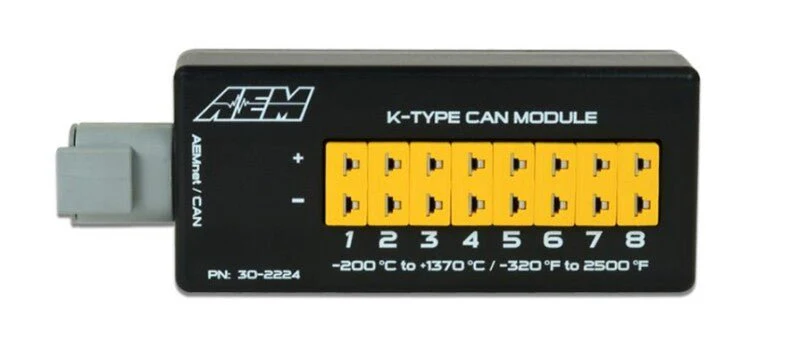 AEM 8 Channel K-Type Thermocouple EGT CAN Module - Image 3