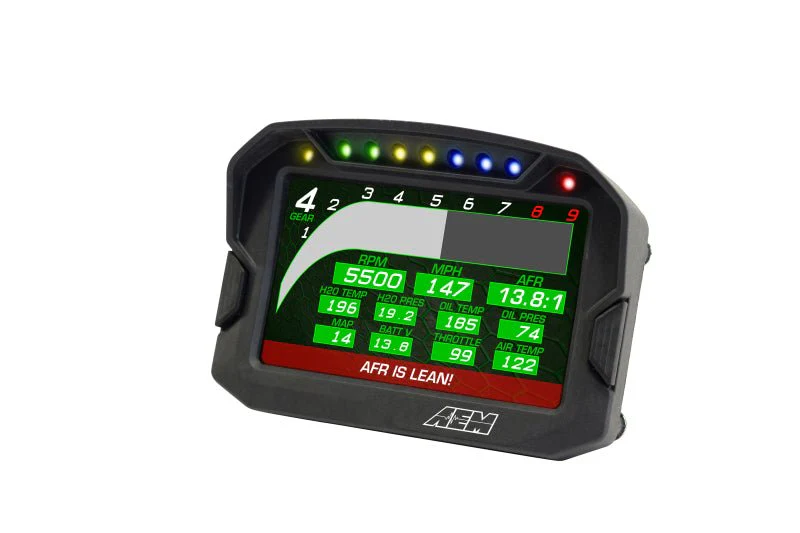 AEM CD-5G Carbon Digital Dash Display w/ Interal 10Hz GPS & Antenna - Image 16