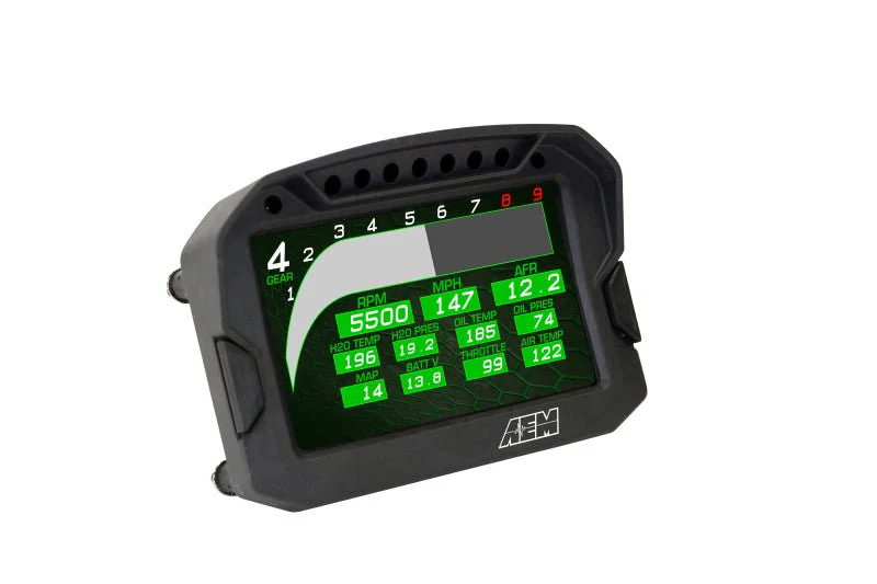 AEM CD-5G Carbon Digital Dash Display w/ Interal 10Hz GPS & Antenna - Image 8