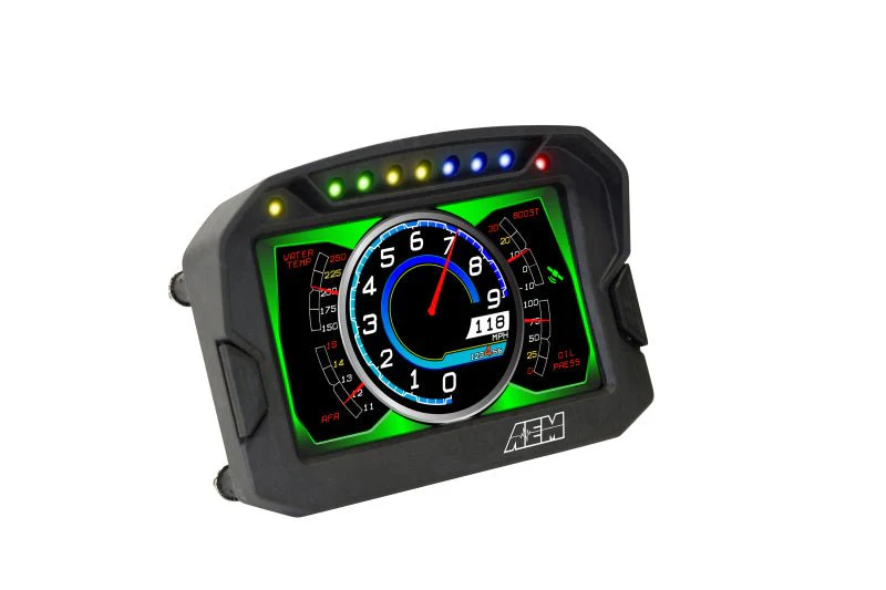 AEM CD-5LG Carbon Logging Digital Dash Display w/ Internal 10Hz GPS & Antenna - Image 18