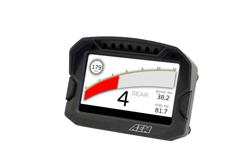 AEM CD-5LG Carbon Logging Digital Dash Display w/ Internal 10Hz GPS & Antenna - Image 26