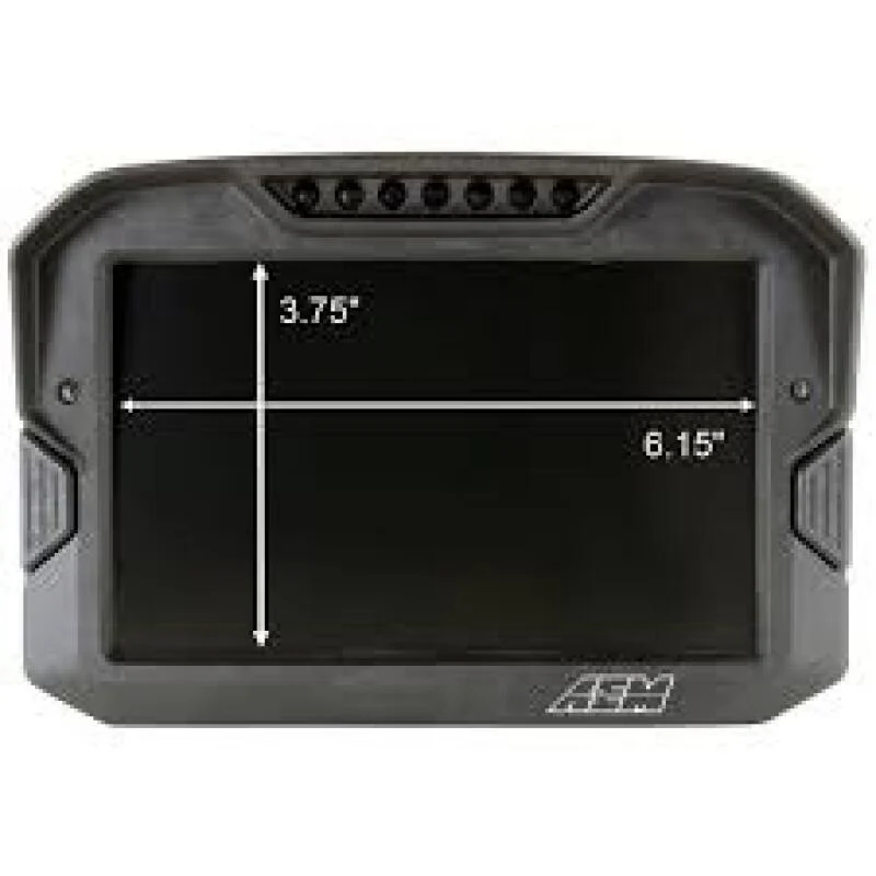 AEM CD-7 Logging GPS Enabled Race Dash Carbon Fiber Digital Display w/o VDM (CAN Input Only) - Image 8