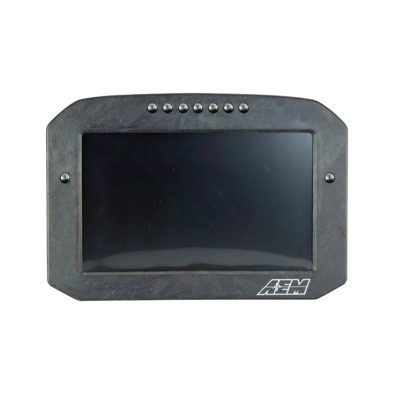 AEM CD-7LG Carbon Logging Flush Digital Dash Display w/ Internal 20Hz GPS & Antenna - Image 9