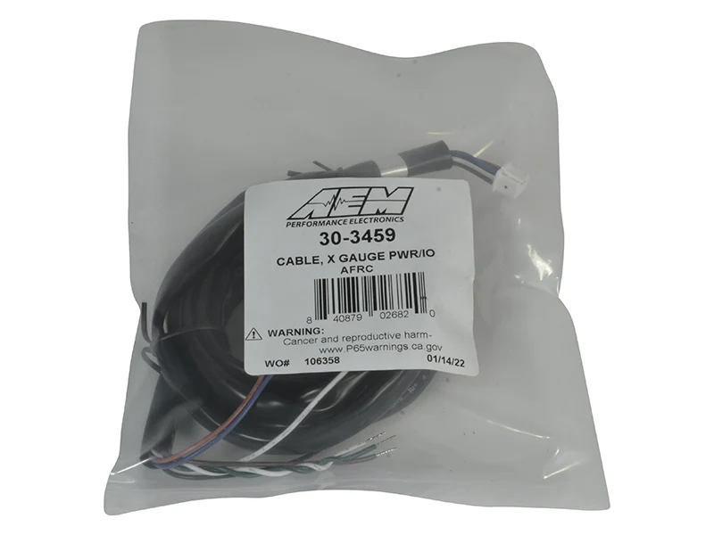AEM Power Harness for 30-0300 X-Series Wideband Gauge - Image 8