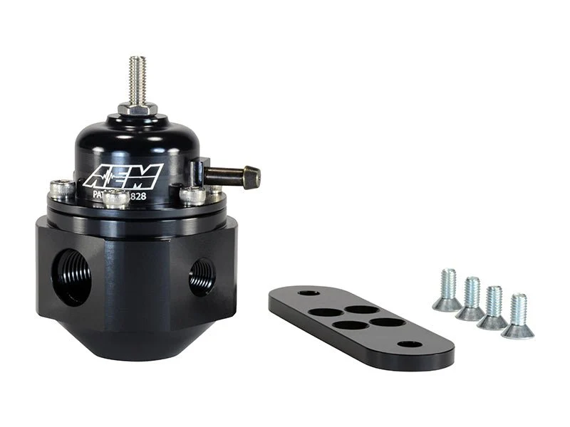AEM Universal Black Adjustable Fuel Pressure Regulator - Image 6