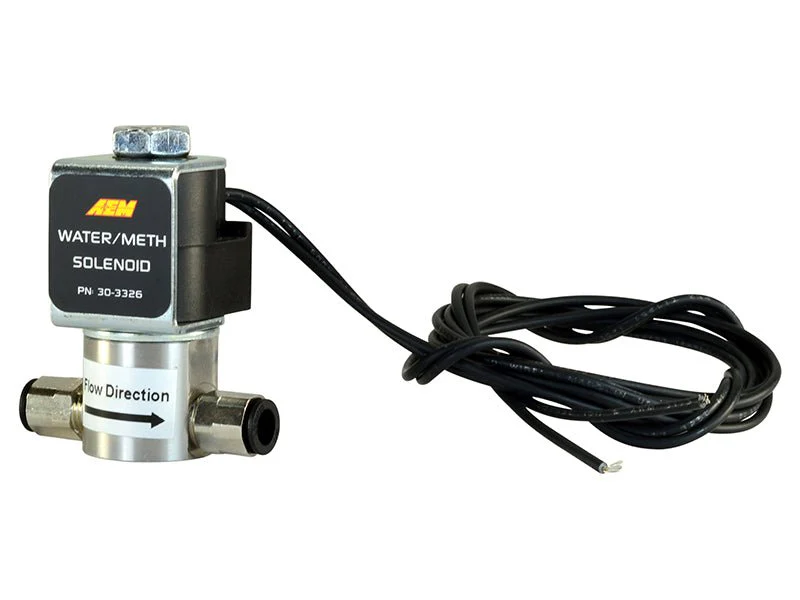 AEM Water/Methanol Injection System - High-Flow Low-Current WMI Solenoid - 200PSI 1/8in-27NPT In/Out - Image 8