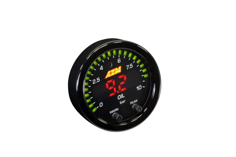 AEM X-Series 0-150 Oil Pressure Gauge Kit - Image 4