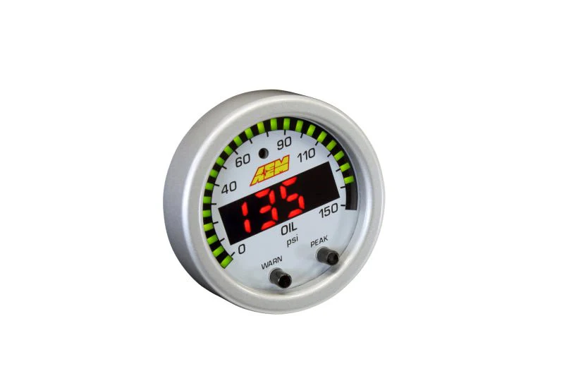 AEM X-Series 0-150 Oil Pressure Gauge Kit - Image 5