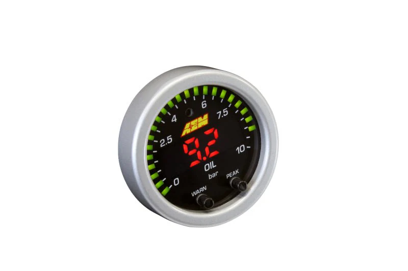 AEM X-Series 0-150 Oil Pressure Gauge Kit - Image 8