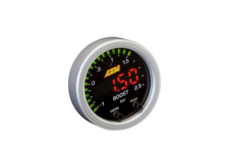 AEM X-Series Boost Pressure -30inHg 35psi Gauge - Image 3