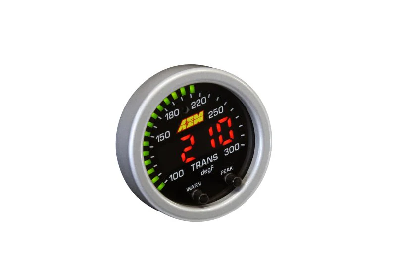 AEM X-Series Temperature 100-300F Gauge Kit (ONLY Black Bezel and Water Temp. Faceplate) - Image 24