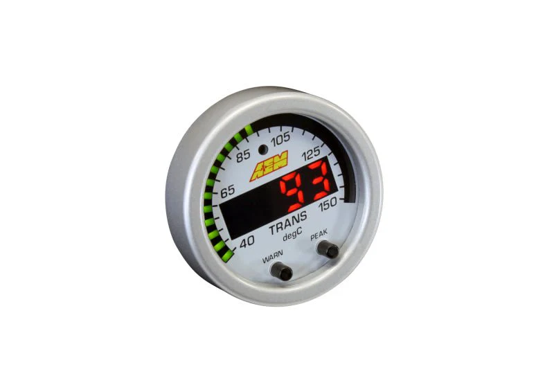 AEM X-Series Temperature 100-300F Gauge Kit (ONLY Black Bezel and Water Temp. Faceplate) - Image 4