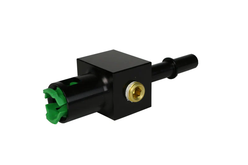 Aeromotive 3/8in Quick Connect with AN-08 port and 1/8in gauge port - Image 3