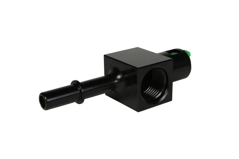 Aeromotive 3/8in Quick Connect with AN-08 port and 1/8in gauge port - Image 8