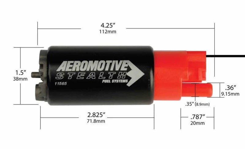 Aeromotive 325 Series Stealth In-Tank Fuel Pump - E85 Compatible - Compact 38mm Body - Image 5