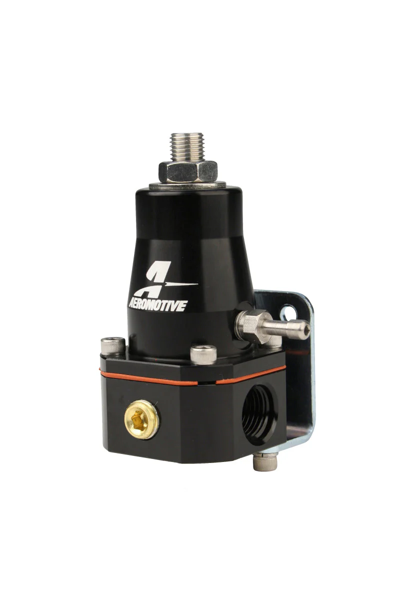 Aeromotive Adjustable Regulator Billet EFI Bypass - (2) -6 Inlets/(1) -6 Return - Black - Image 6