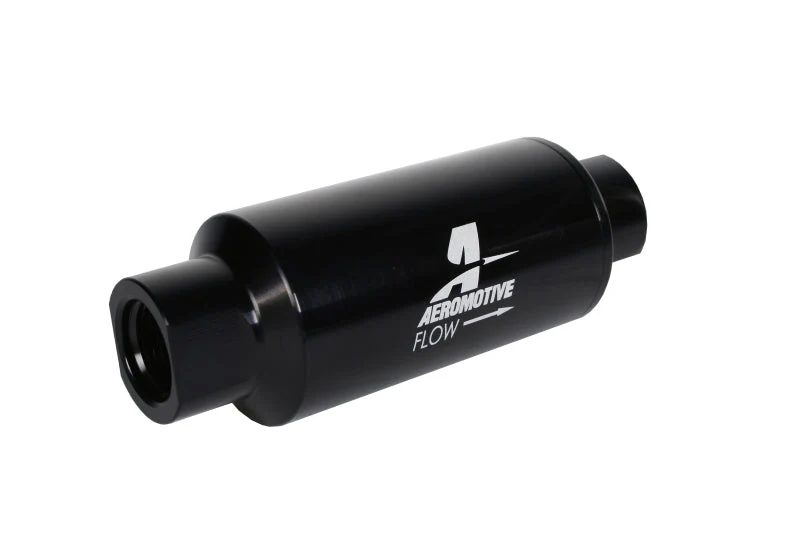 Aeromotive In-Line Filter 10AN 10 Micron Microglass Element Bright-Dip Black 2in OD - Image 7