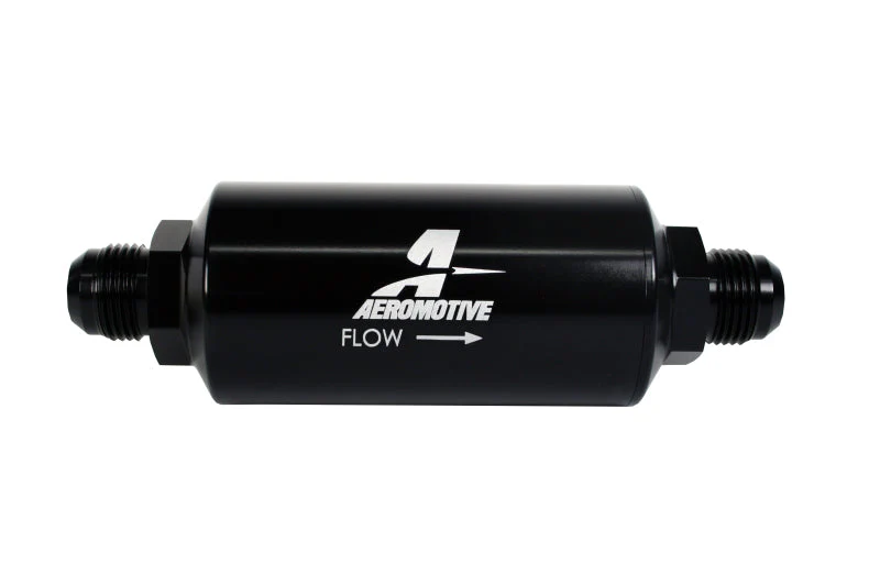 Aeromotive In-Line Filter - (AN-10) 100 Micron Stainless Steel Element Black Anodize Finish - Image 5
