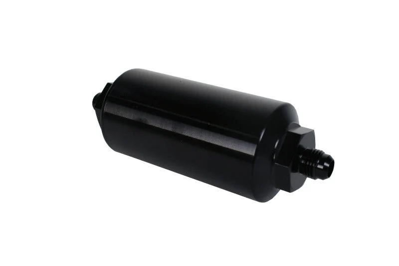 Aeromotive In-Line Filter - (AN-6 Male) 40 Micron Stainless Mesh Element Bright Dip Black Finish - Image 11