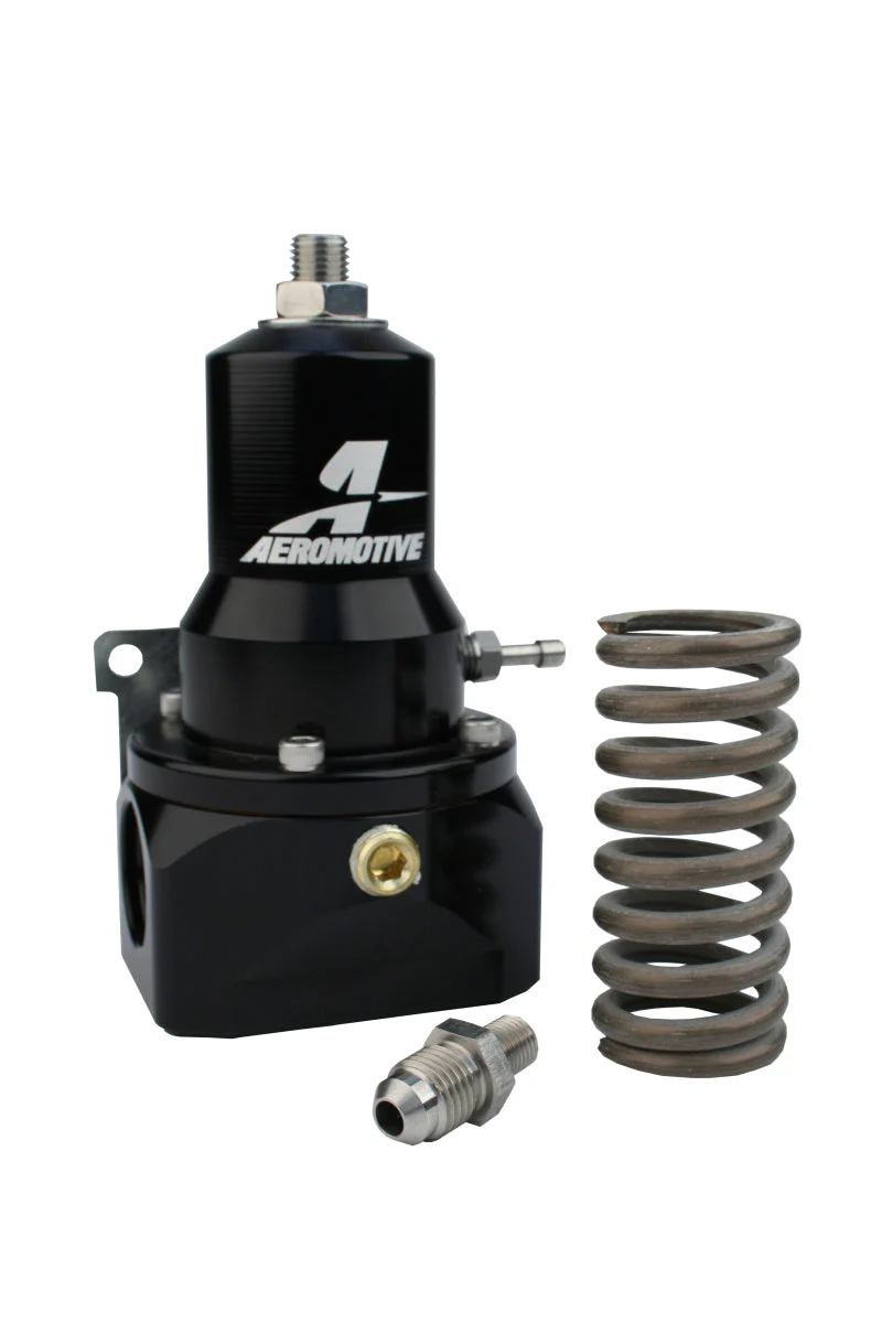 Aeromotive Regulator - 30-120 PSI - .313 Valve - 2x AN-10 Inlets / AN-10 Bypass - Image 8