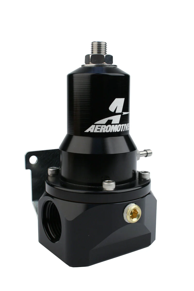 Aeromotive Regulator - 30-120 PSI - .500 Valve - 2x AN-10 Inlets / AN-10 Bypass - Image 8