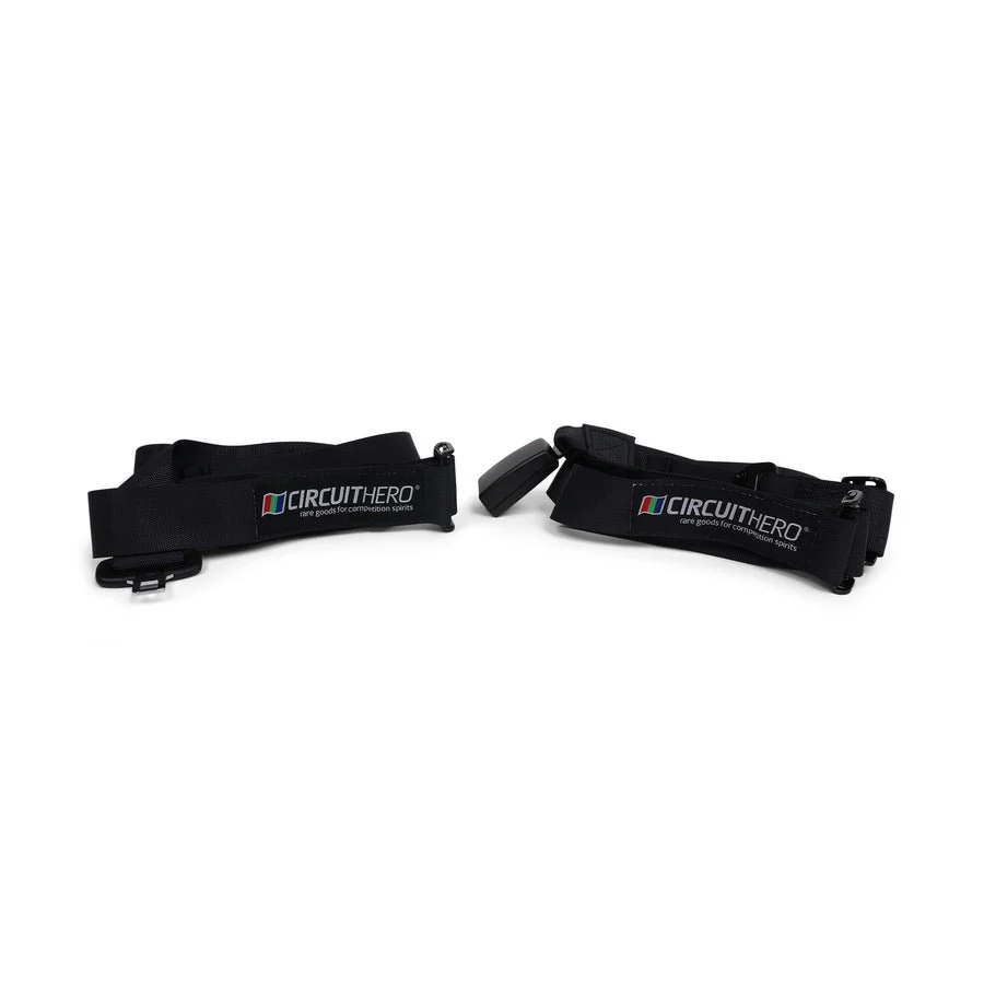 Circuit Hero 4 Point Harness 2" Belts (Black) - Image 11