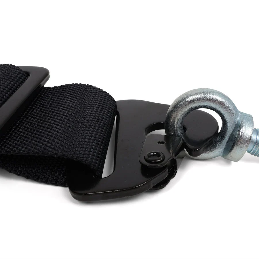 Circuit Hero 4 Point Harness 2" Belts (Black) - Image 4