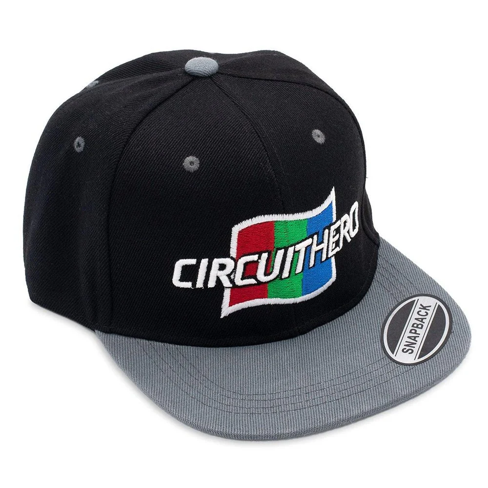 Circuit Hero Flag Snapback Track Hat - Image 3
