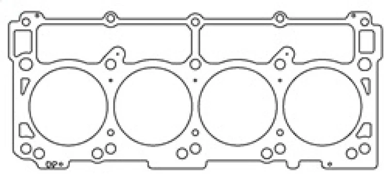Cometic Chrysler 6.1L Alum Hemi 4.185in .040 thick MLS Head Gasket - Image 3