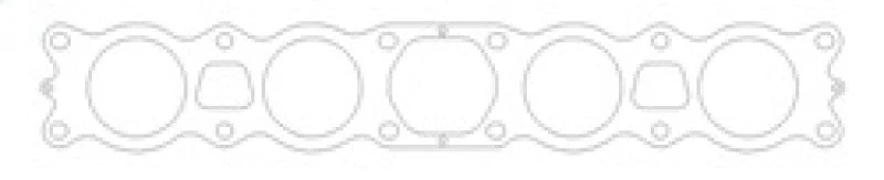 Cometic Ford 500 JC50 Pro Stock V8 .030in MLS Exhaust Manifold Gasket Set - 2.200in Round Port - Image 2