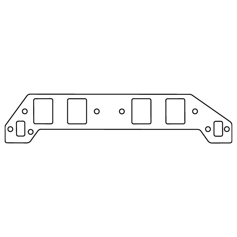 Cometic GM Gen-V/VI BB V8 .094in Fiber Intake Mani Gasket Set-2.460in x 1.860in Rect. Ports - Image 2