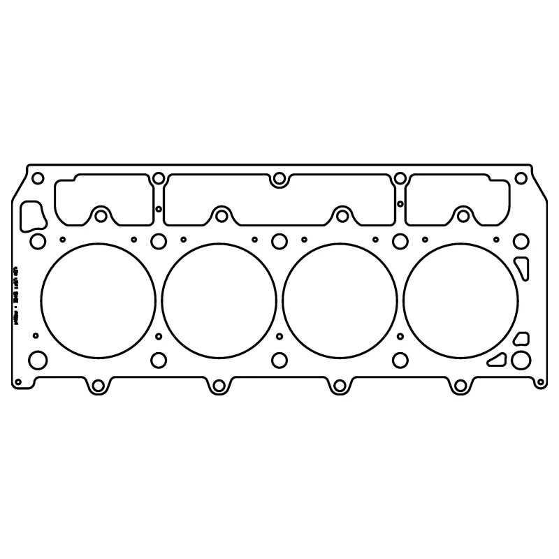 Cometic GM LSX Gen-4 Small Block V8 .040in MLX Cyl Head Gskt-4.165in Bore-1/2in and 3/8in Studs-LHS - Image 2