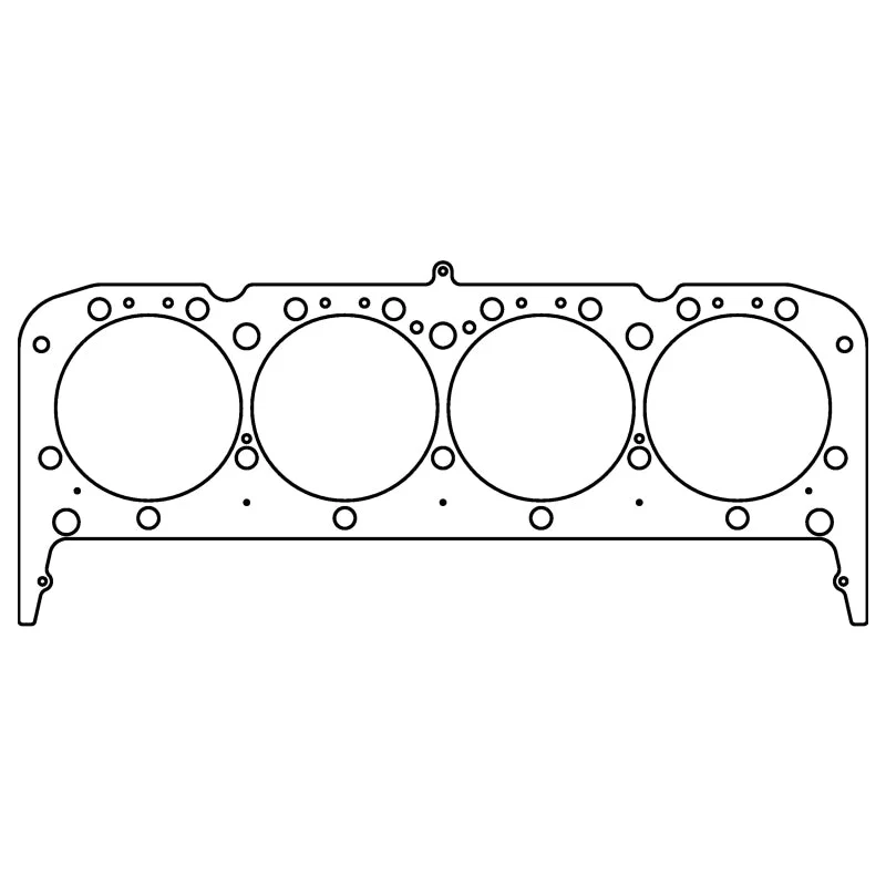 Cometic GM SB2.2 Small Block V8 .030in MLS Cylinder Head Gasket - 4.150in Bore - With Steam Holes - Image 2