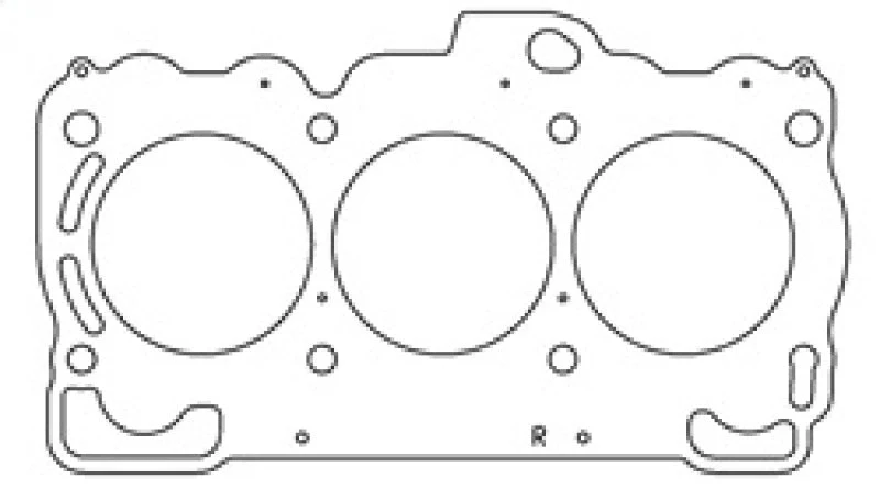 Cometic Subaru EZ30 Flat 6 3.0L 90mm Bore .040 inch MLS Head Gasket Right - Image 2