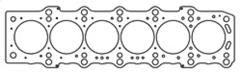 Cometic Toyota 2JZ-GE/2JZ-GTE .086in MLS Cylinder Head Gasket 87mm Bore - Image 7