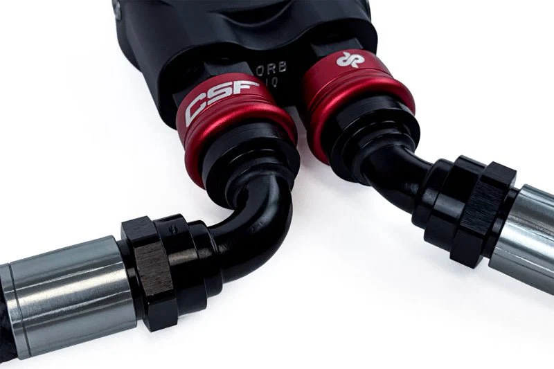 CSF 2023+ Honda Civic Type R FL5 High-Performance Dual Engine Oil Cooler Kit - Image 15