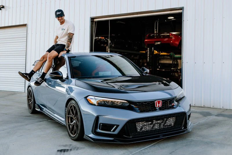 CSF 2023+ Honda Civic Type R FL5 High-Performance Dual Engine Oil Cooler Kit - Image 26