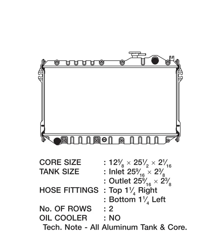 CSF 89-97 Mazda Miata Radiator - Image 7