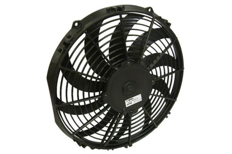 CSF 92-00 Honda Civic All-Aluminum Fan Shroud w/12in SPAL Fan - Black Finish - Image 13