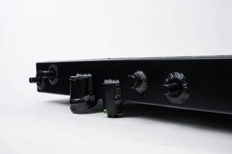 CSF 92-00 Honda Civic w/K-Swap V3 Radiator - Black Finish - Image 9