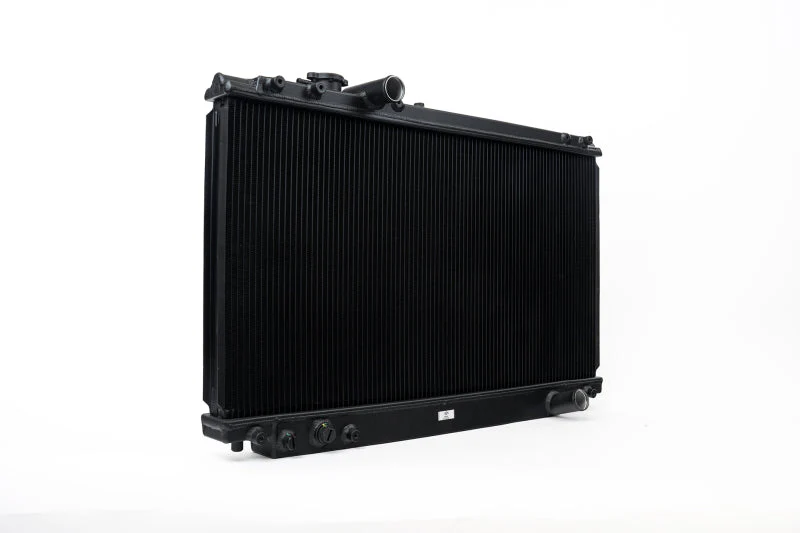 CSF 93-98 Toyota MK4 Supra Radiator - Black Finish - Image 2