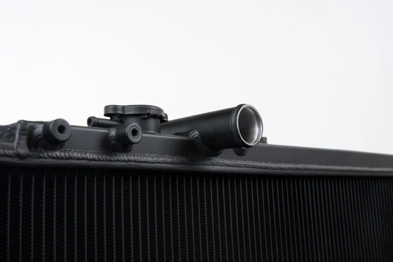 CSF 93-98 Toyota MK4 Supra Radiator - Black Finish - Image 5
