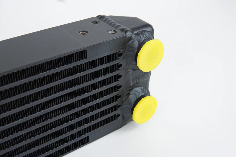 CSF Universal Dual-Pass Oil Cooler - M22 x 1.5 Connections 22x4.75x2.16 - Image 4