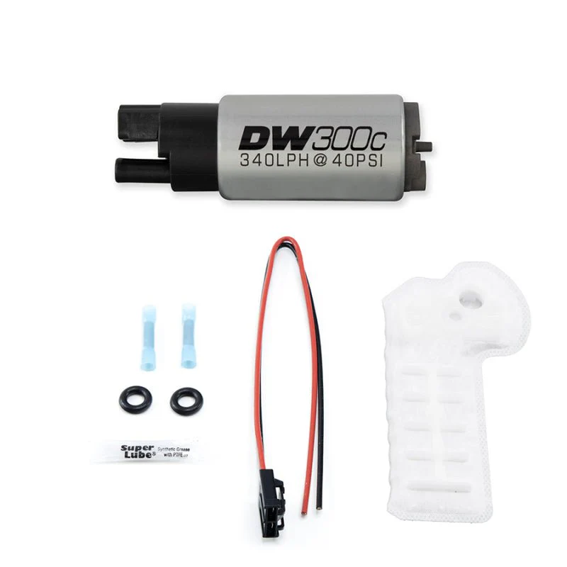 DeatschWerks 340lph DW300C Compact Fuel Pump 17-20 Honda Civic Type R (w/o Mounting Clips) - Image 3
