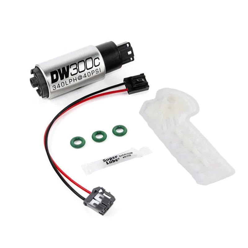 DeatschWerks 340lph DW300C Compact Fuel Pump w/ 12+ Scion FR-S/BRZ / 15 WRX Set Up Kit - Image 2