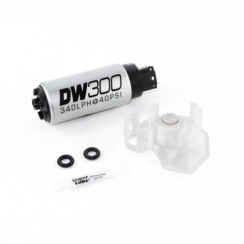 DeatschWerks 340lph DW300C Compact Fuel Pump w/Install Kit 08-15 Mitsubishi EVO X (w/o Clips) - Image 2